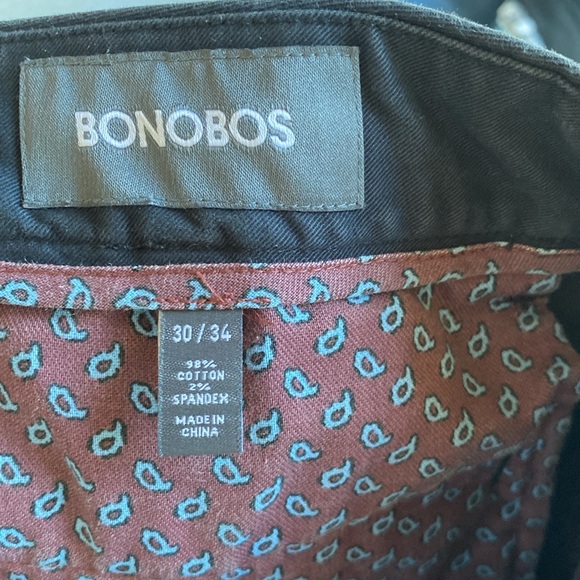 Men’s Bonobos Navy khakis W 30 x L 34 slim fit - Picture 4 of 6